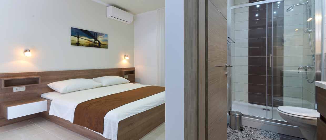 Apartmani Hrvatska - Makarska studio apartmani za 2 osobe - Apartman Dalmacija A2