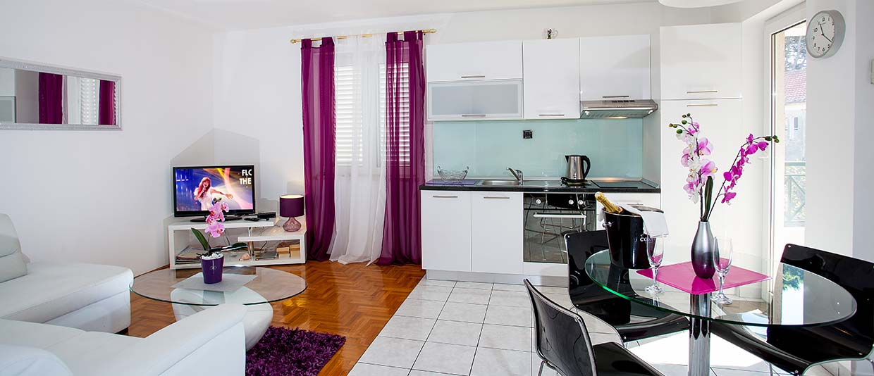 Apartmani Hrvatska - Makarska apartmani uz more za 4 osobe - Vesela A2
