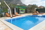 Ferienhaus mit pool in Baška Voda 